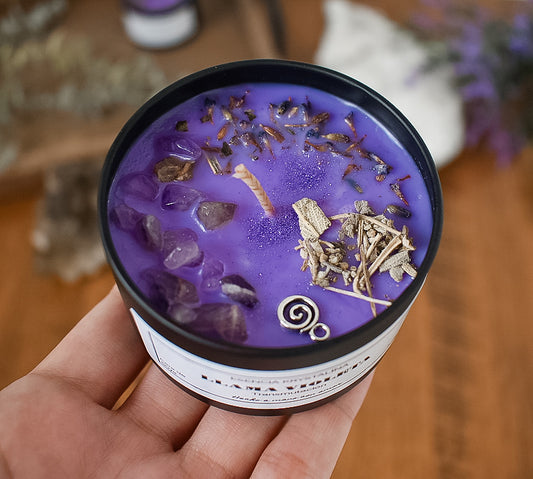 Llama Violeta: Transmutación